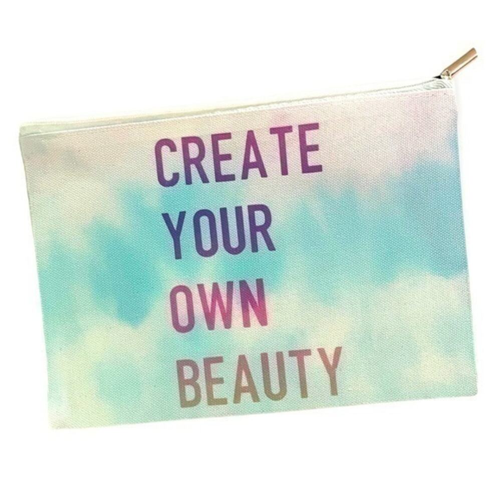 Tie-Dye Makeup Bag Toiletry pouch Handcrafted cosmetic